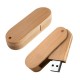 USB Giratoria Wood color Natural