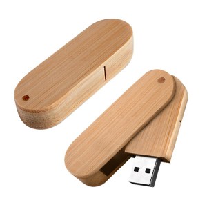 USB Giratoria Wood