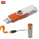 USB Giratoria Clásica color Naranja