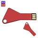 USB Llave Triangular color Rojo