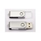 Memoria USB Giratoria Cristal color Transparente