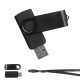 USB Giratoria color Negro