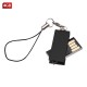 USB Giratoria con Colguije color Negro