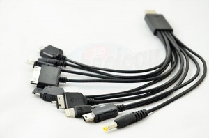 Cable adaptador negro